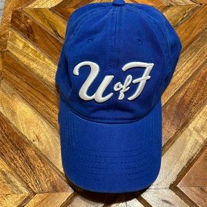 University of Florida blue and white adjustable ball cap